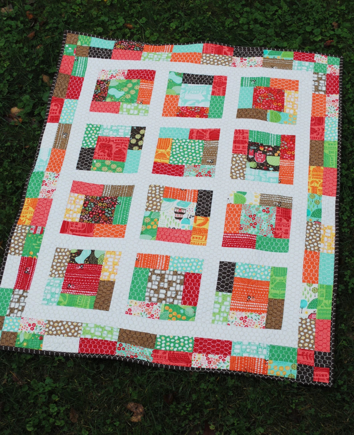 A Sunday Charmer Quilt Pattern by Sweet Janes Quilting and Design