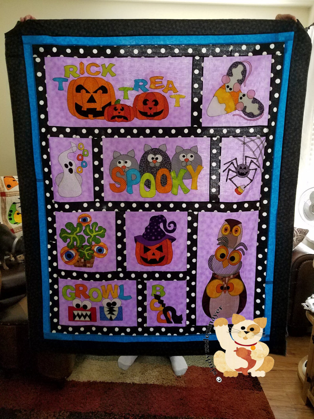 BooTacular Quilt Pattern by FatCat Patterns