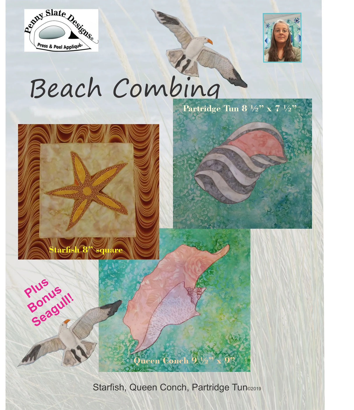 Beach Combing Pattern by Penny Slate Designs
