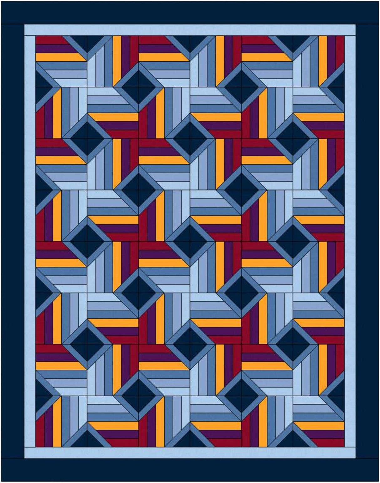 Flowers Pattern by Handwoven By Leah