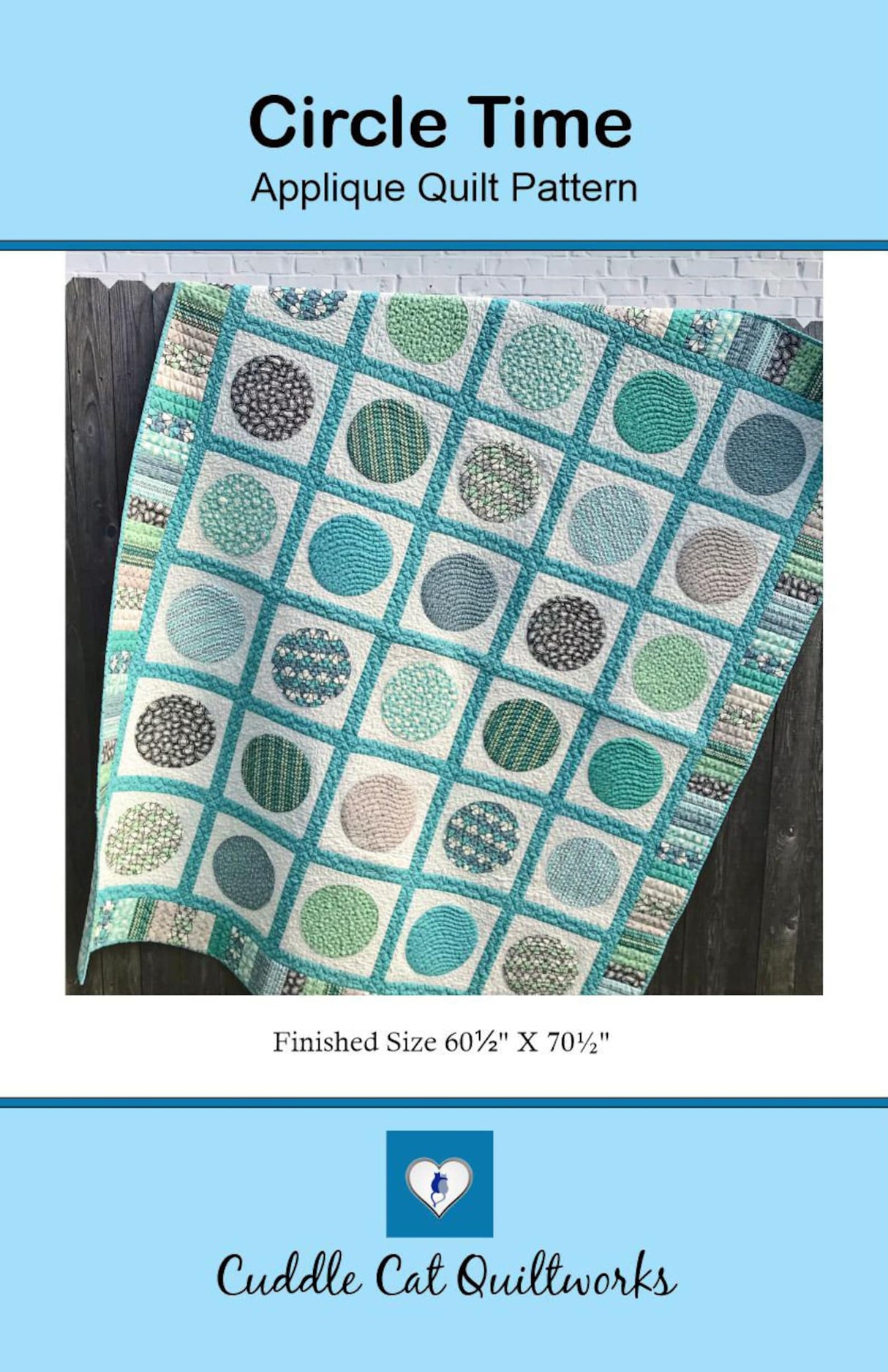 Circle Time Downloadable Pattern by Cuddle Cat Quiltworks