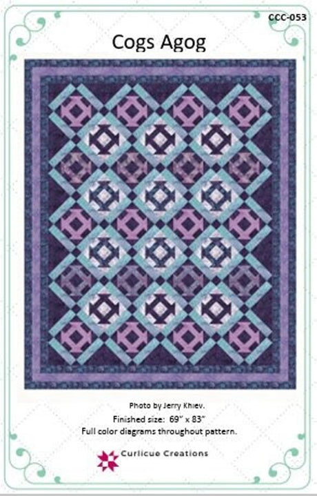 Cogs Agog Downloadable Pattern by Curlicue Creations