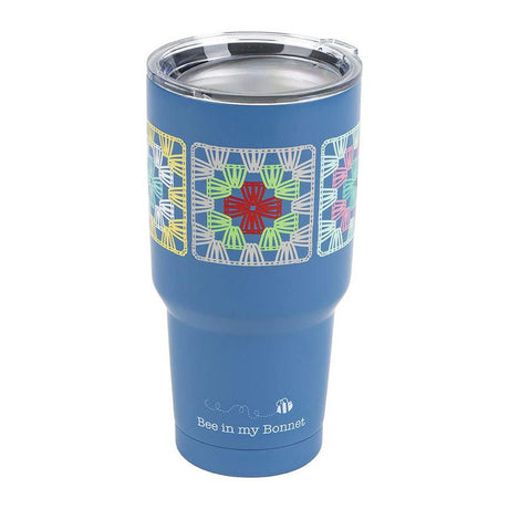 Granny Square Insulated Tumbler by Riley Blake Designs