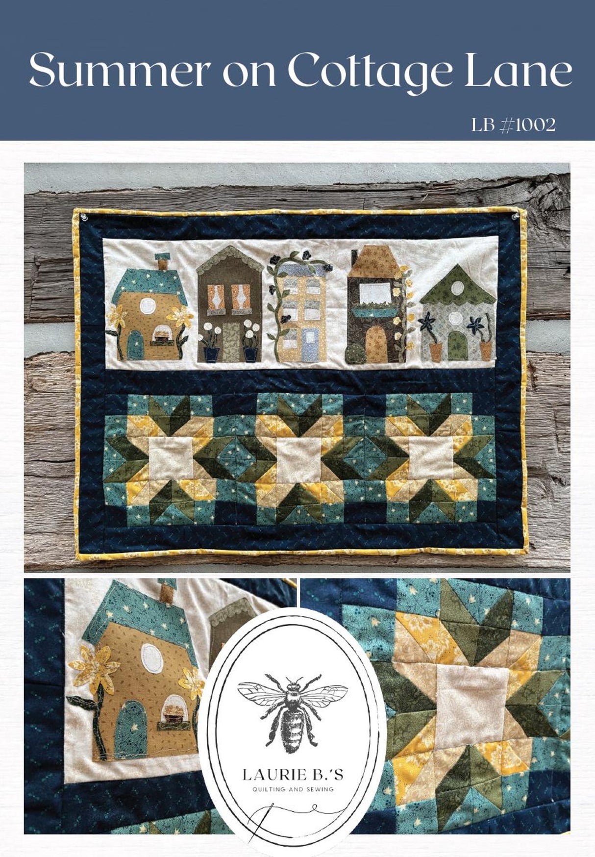 Summer on Cottage Lane Downloadable Pattern by Kate and Co.