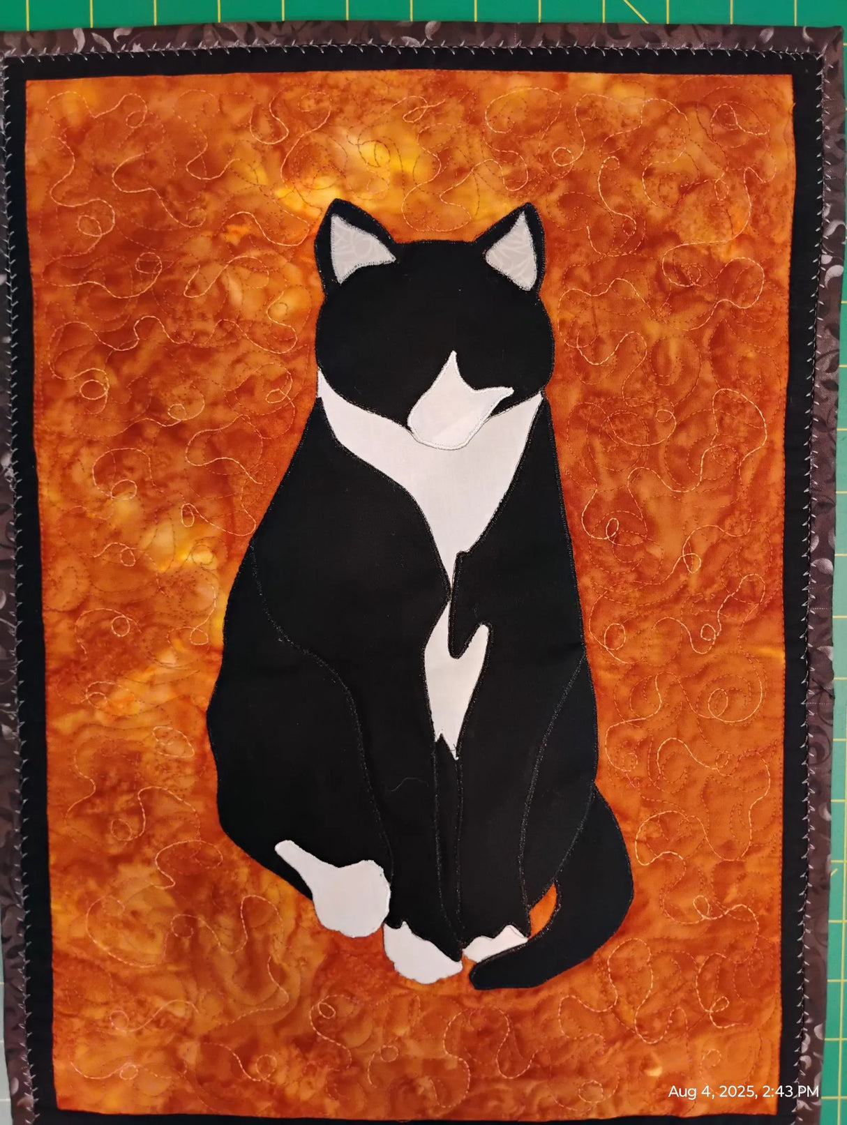 Kitty Kat Pattern Press & Peel Applique by Penny Slate Designs