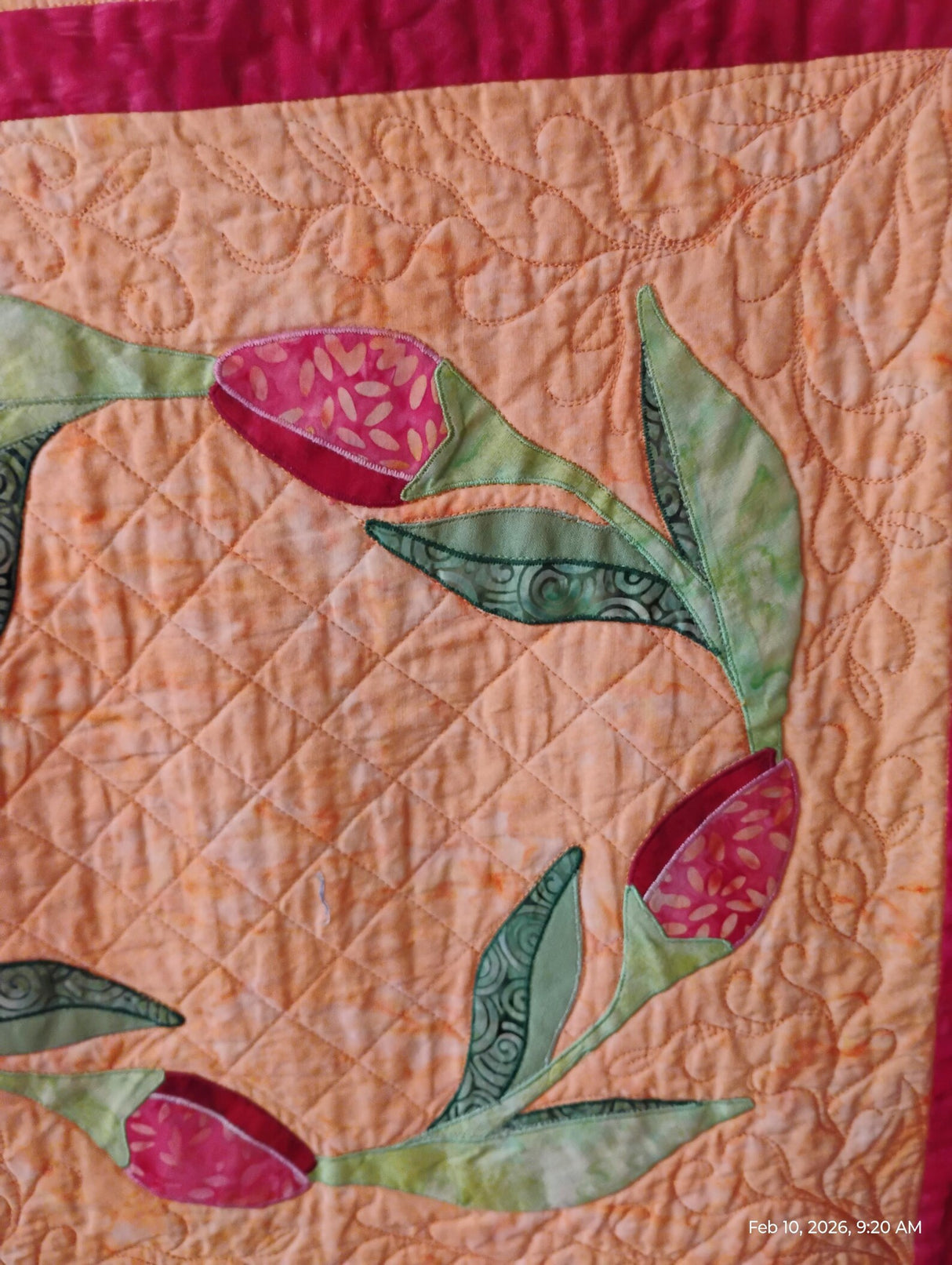 Spring Flowers - Press & Peel Fusible Applique by Penny Slate Designs