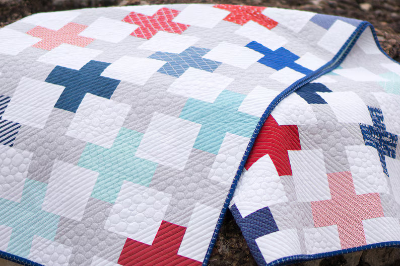 Positive Vibes Downloadable Pattern by Christa Quilts