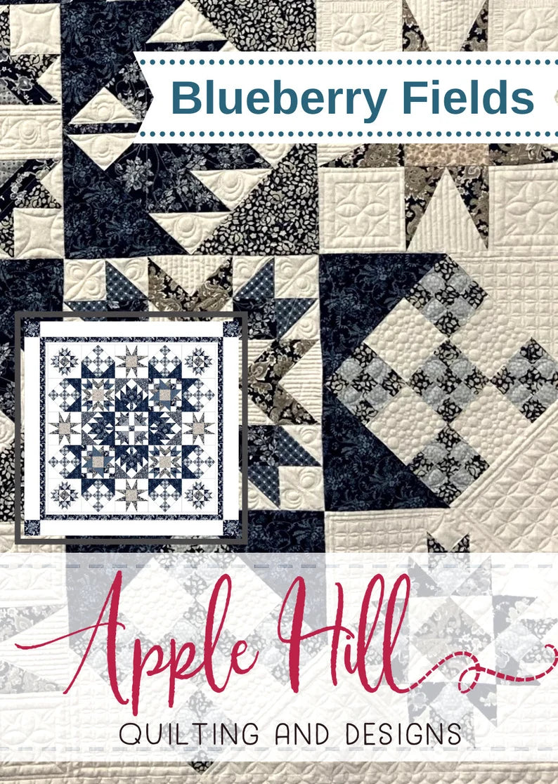 Blueberry Fields Downloadable Pattern by Apple Hill
