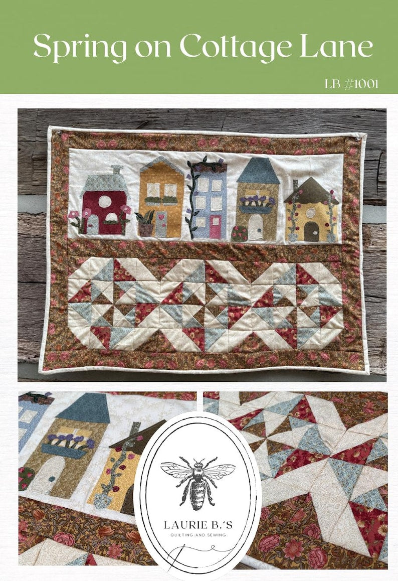 Spring on Cottage Lane Downloadable Pattern by Kate and Co.