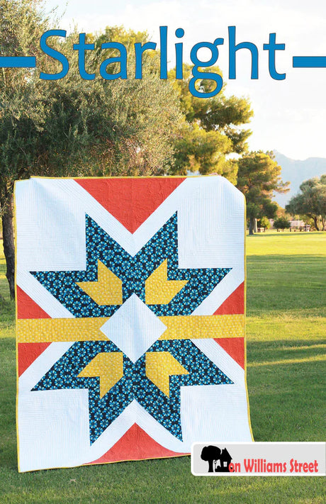 Starlight Modern Quilt Pattern by On Williams Street