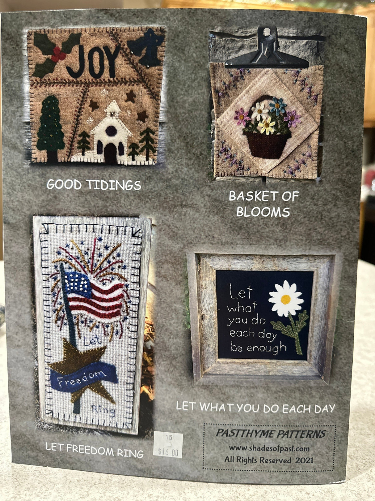 Wool Snippets Quilt Pattern by Pastthyme Patterns