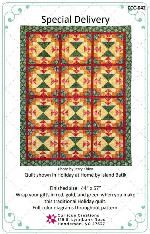 Special Delivery Downloadable Pattern by Curlicue Creations