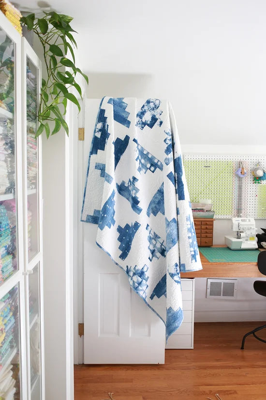 Indigo Steps Downloadable Pattern by Jeni Baker