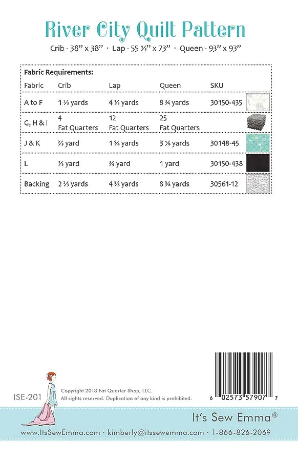 River City Quilt Pattern