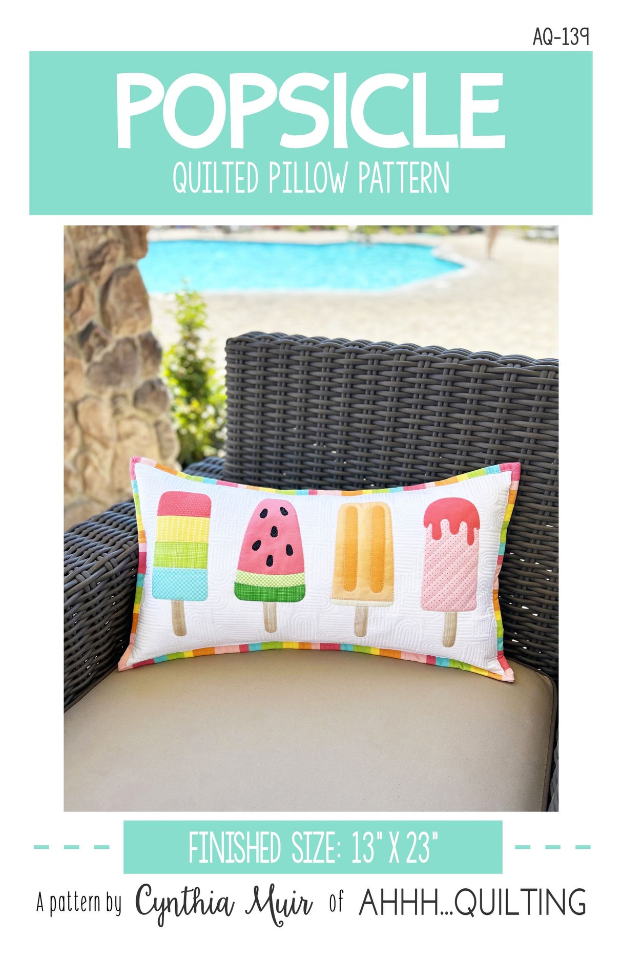 Popsicle Pillow Quint Pattern by Ahhh...Quilting