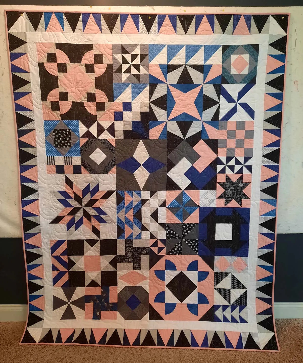 Jumbled Quilt Pattern by Beaquilter