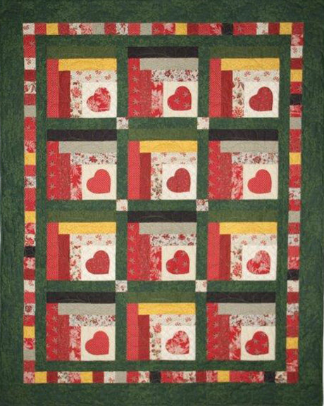 Home for Christmas Quilt Pattern by Laura's Sage Country Quilts