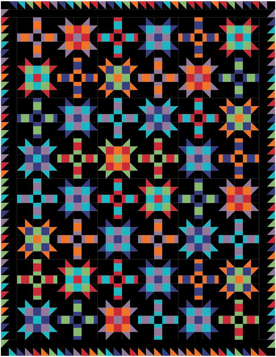 Off Kilter Downloadable Pattern by Beaquilter