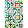 Cross-Stitched Garden Quilt Pattern