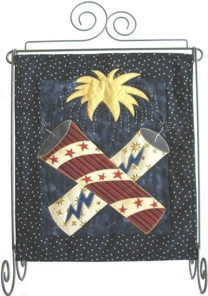 Firecrackers and Fireworks Quilt Pattern