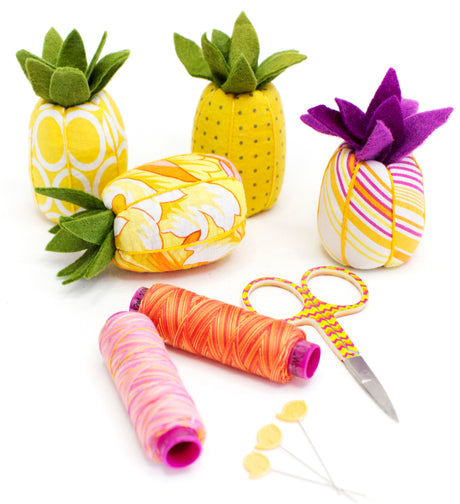 Pineapple Crush Pincushion Pattern by Sewn Wyoming