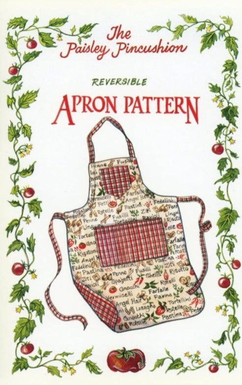 Reversible Apron Pattern by  Paisley Pincushion