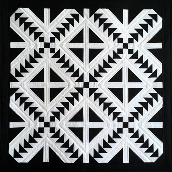 Cross Flight Quilt Pattern by Pamela Quilts