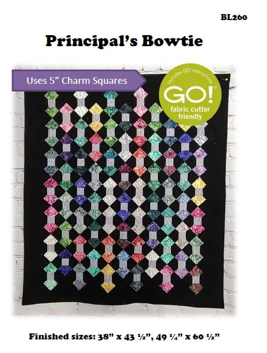 Principal's Bowtie Downloadable Pattern by Beaquilter