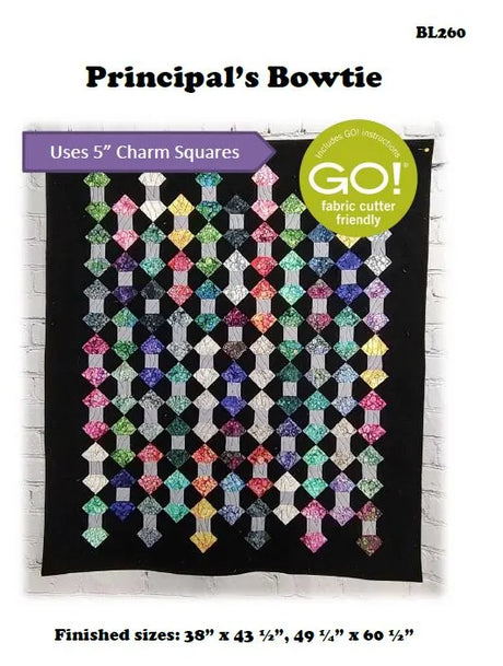 Principal's Bowtie Downloadable Pattern by Beaquilter