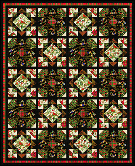 Nutcracker Sweets Quilt Pattern by Purrfect Spots