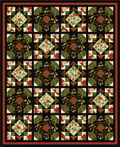 Nutcracker Sweets Quilt Pattern by Purrfect Spots