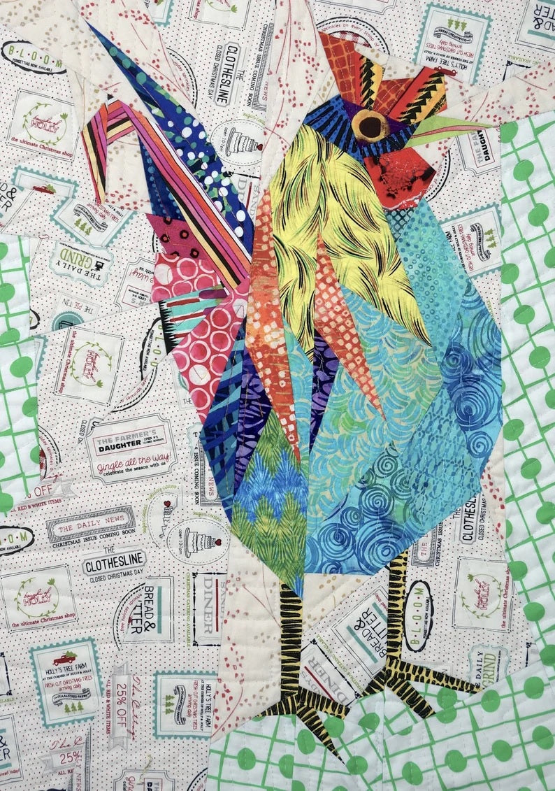 Barnyard Queen Quilt Pattern by Ann Shaw Quilting