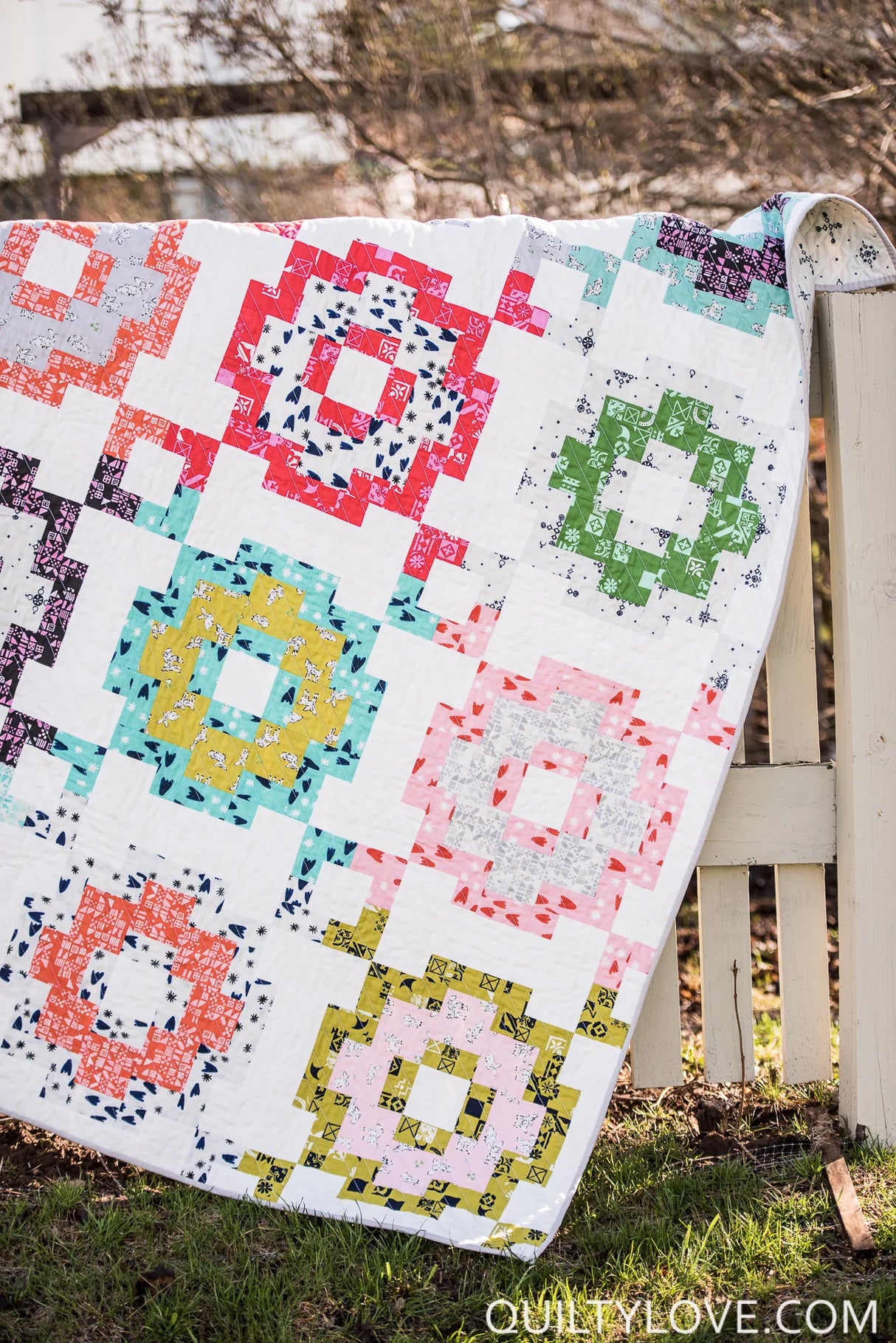 City Tiles Quilt Pattern by Quilty Love