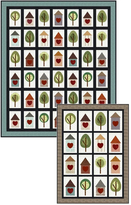 Backyard Friends Quilt Pattern by FatCat Patterns