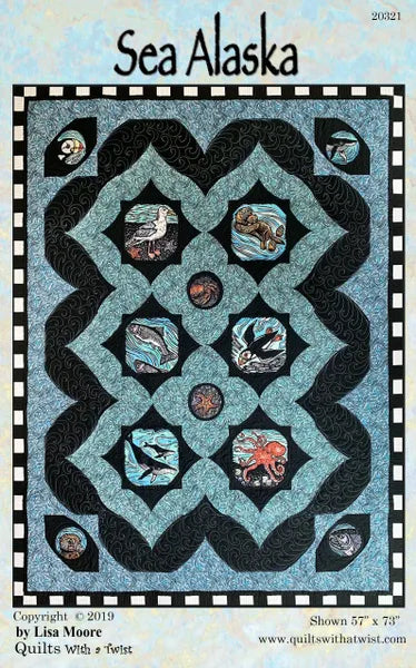 Sea Alaska Quilt Pattern by Quilts With A Twist