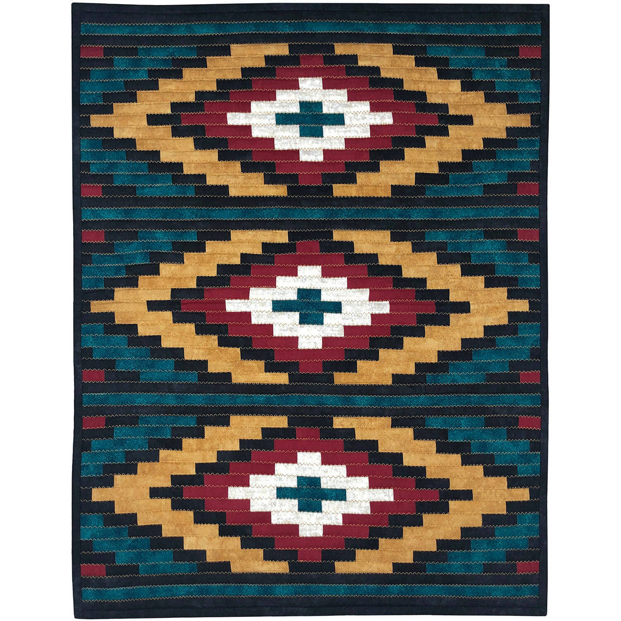 Spanish Textile Quilt Pattern by J Michelle Watts Designs