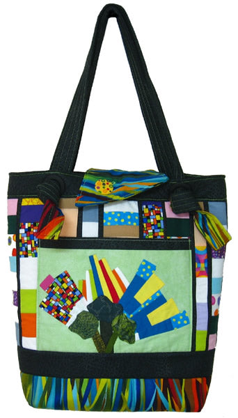 Sam's Modern Tote Bag Downloadable Pattern by Sam Quilt Designs