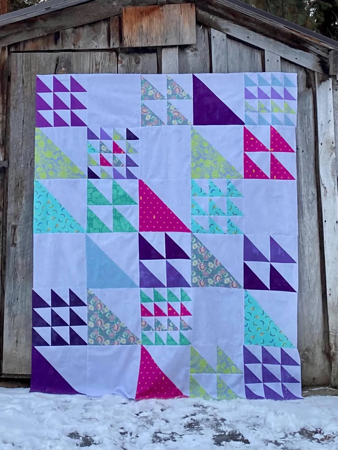 Vertex Quilt Pattern by Slightly Biased Quilts