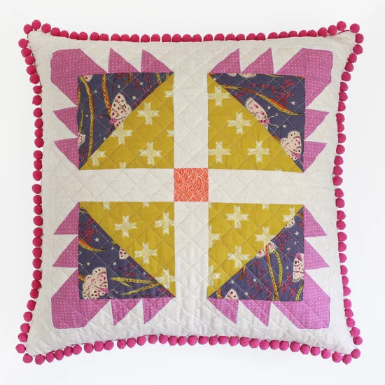 Bear Paw Pillows Downloadable Pattern by Jeni Baker