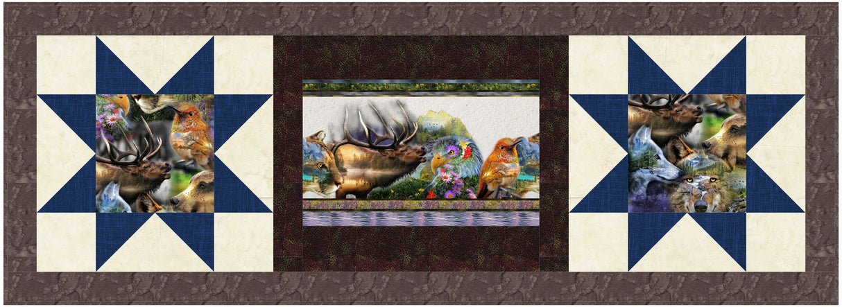View Finder Table Runner Downloadable Pattern by Quilting Renditions