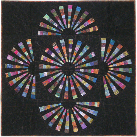 Wheel of Scraps Quilt Pattern by J Michelle Watts Designs