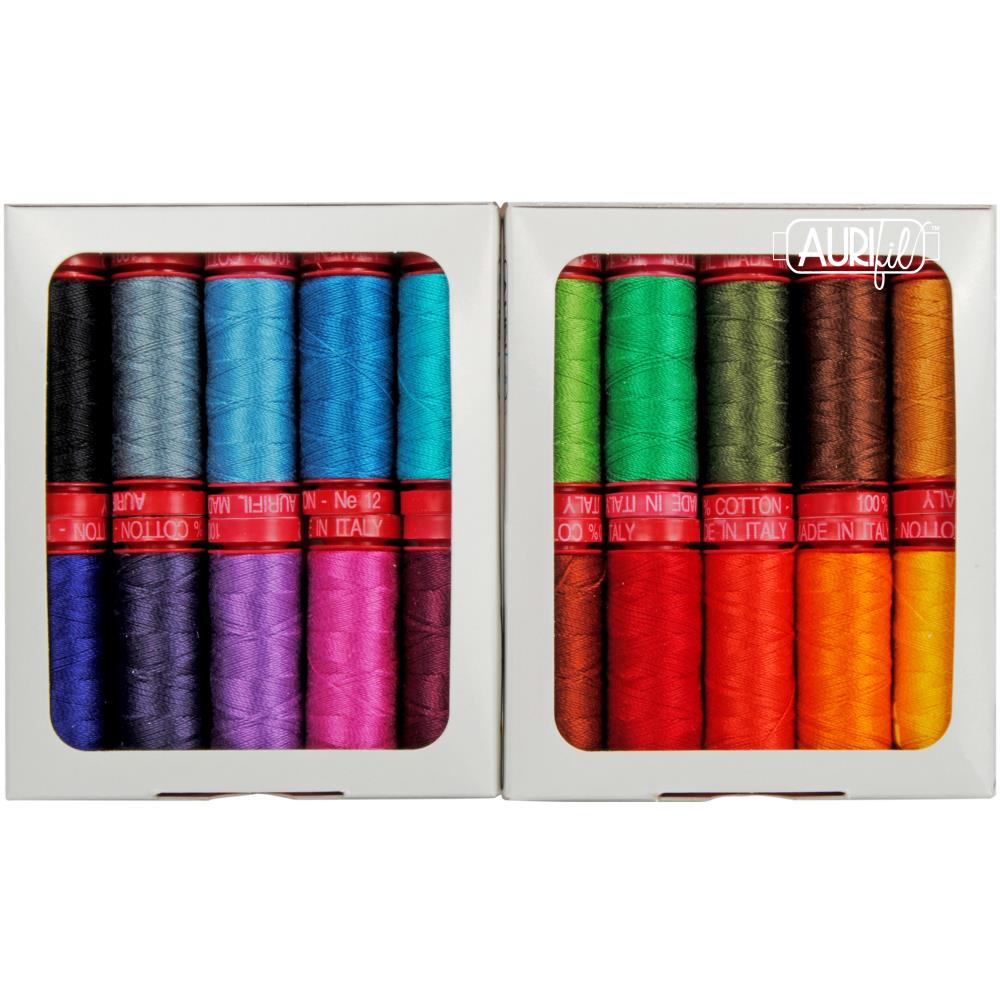 Aurifil Designer Thread Collection: Glorious Kantha By K. Fasset And L. Lucy