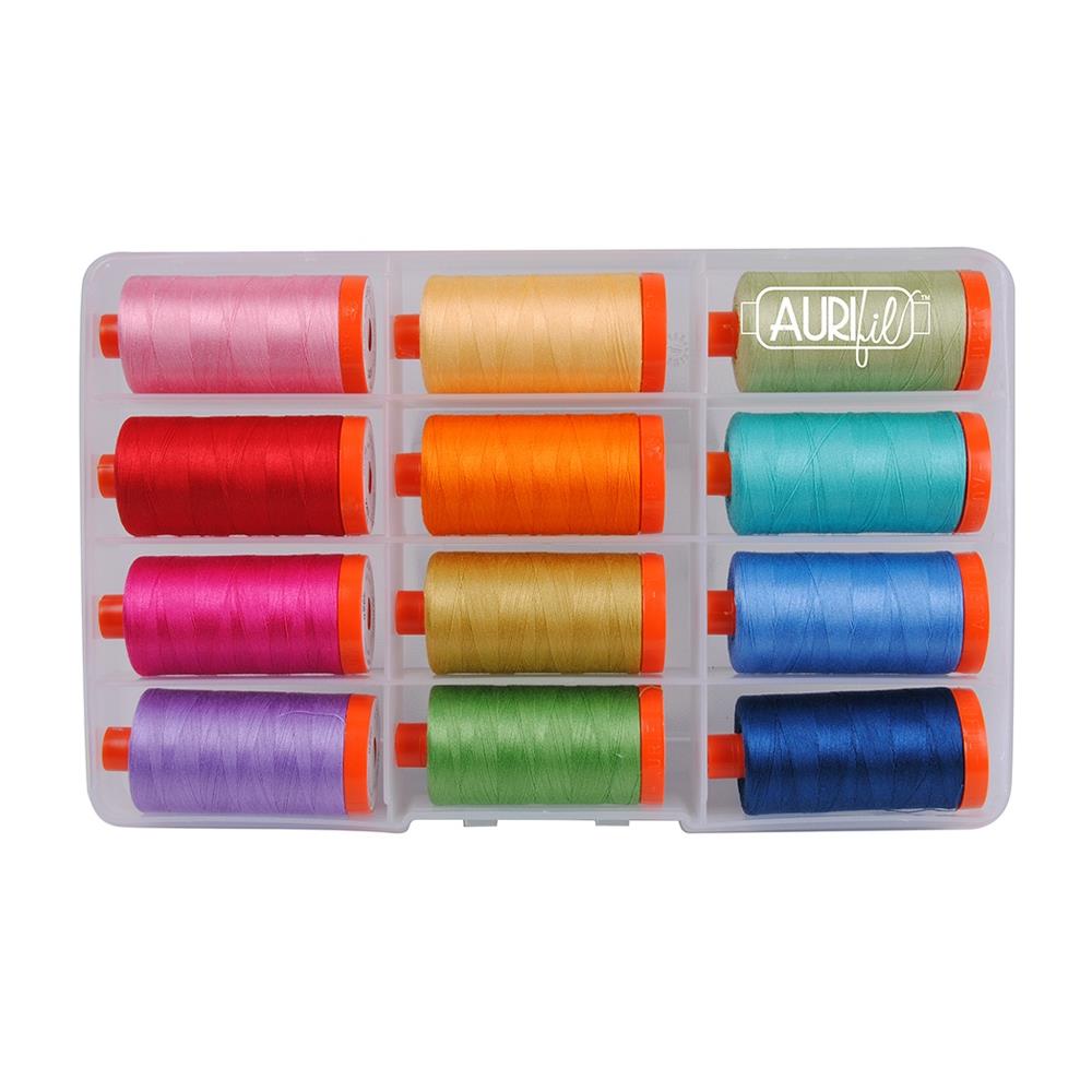 Aurifil Designer Thread Collection: Piece And Quilt Collection - Colors