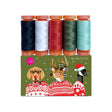 Aurifil Designer Thread Collection: Holiday Homies By Tula Pink