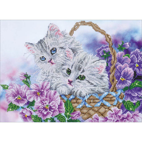 Kitty Basket Diamond Dotz Art Kit