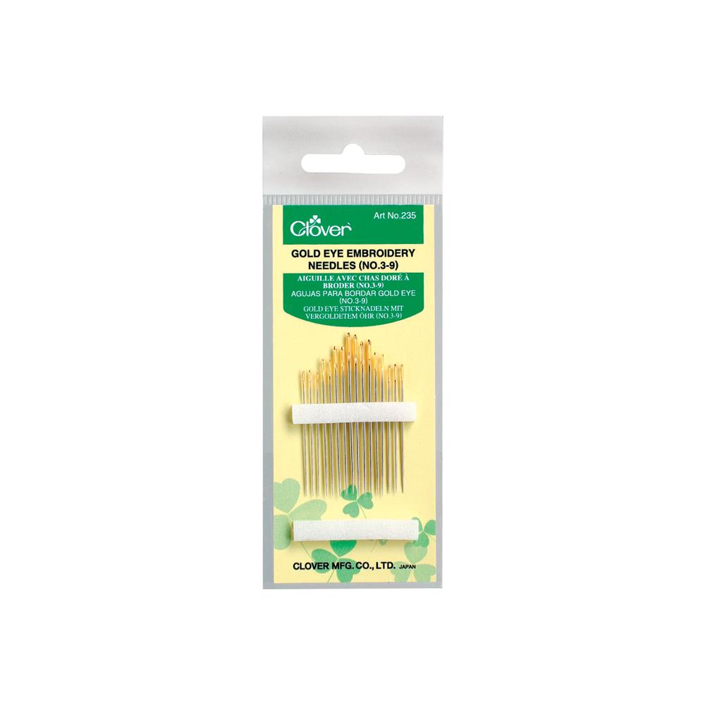 Clover Gold Eye Embroidery Needles
