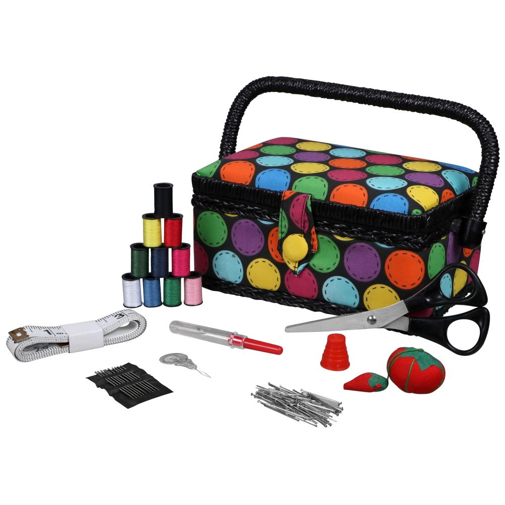 Singer Small Sewing Basket Kit 126pcs by Singer