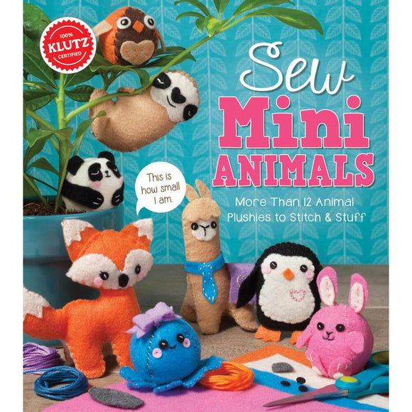 Sew Mini Animals Book Kit