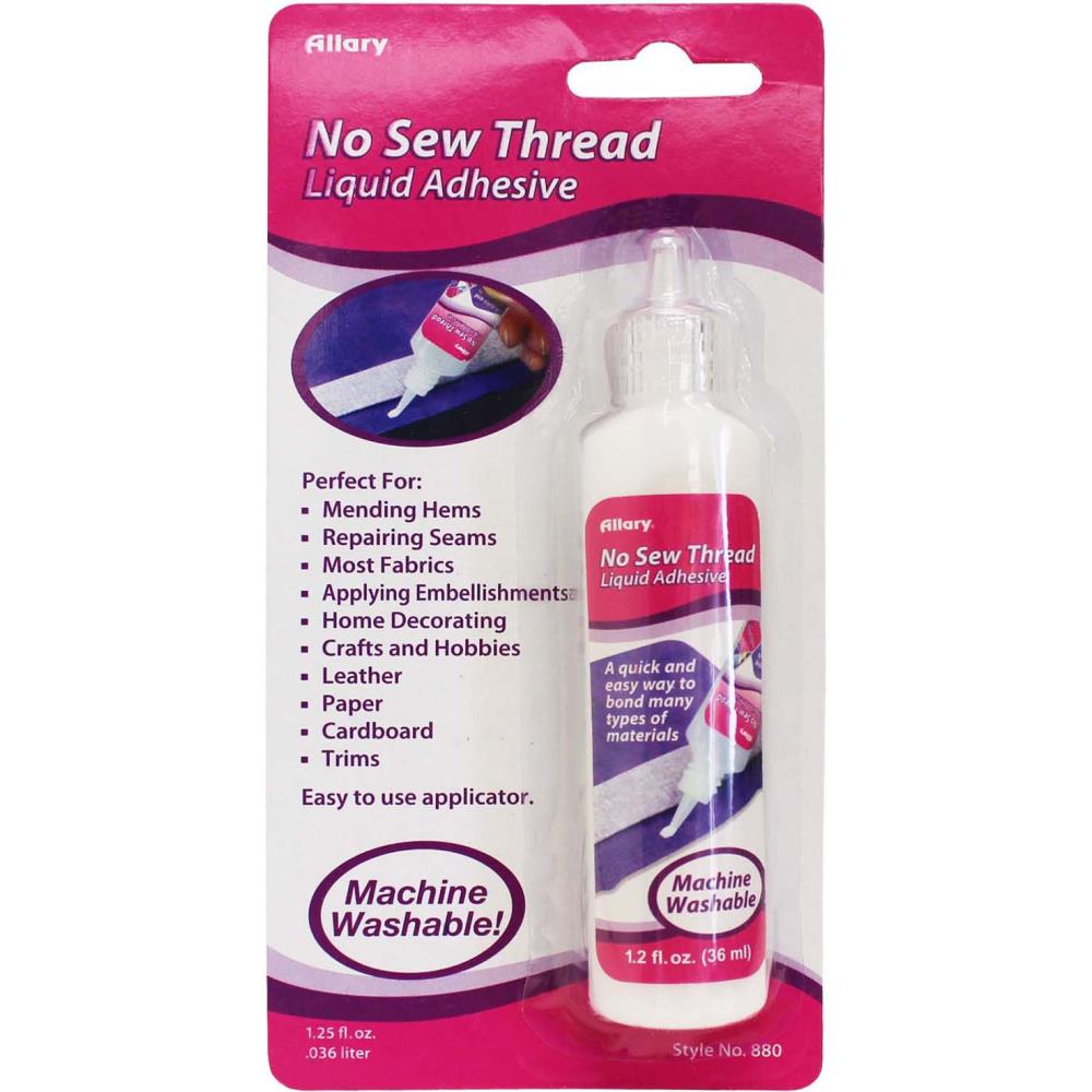 Allary No Sew Thread Liquid Adhesive