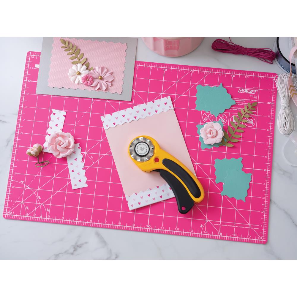 OLFA Double-Sided Self-Healing Cutting Mat 12"X18"